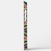 schelp-vormig groen patroon Case-Mate iPhone case (Achterkant / Links)