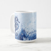 Schelp Zeepaardje Koffiemok (Voorkant links)