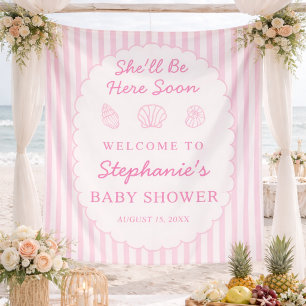 Schelpdier Zal Hier Binnenkort Zijn Stoffen Baby S Wandkleed