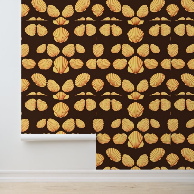 schelpdieren behang (Applicatie)