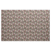 schelpdieren  bloemen stof (Fat Quarter)