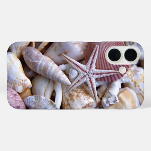 schelpdieren Case-Mate iPhone case (Achterkant (horizontaal))