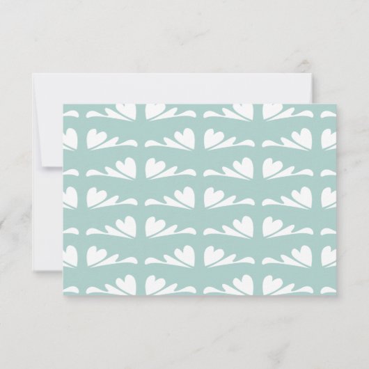 Schelpdieren Oesters Classroom Valentijn Kaarten (Achterkant)