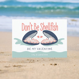 Schelpdieren Oesters Classroom Valentijn Kaarten