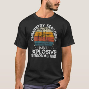Schelpdierenchemie Leraren Hebben Explosieve Perso T-shirt
