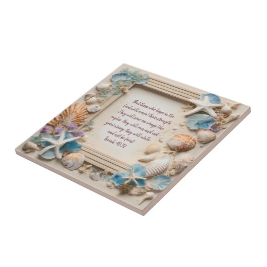 Schelpdroom Frame Tegeltje (Zijkant)