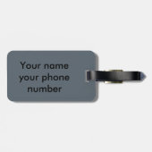 Schelpelkleur Bagagelabel (Achterkant horizontaal)