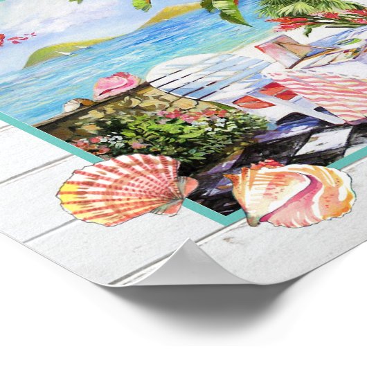 Schelpels en Gezegde voor de doorsnede van het str Poster (Hoek)