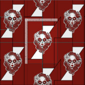 Schelpels van de soort Gothic Stof (Delen)