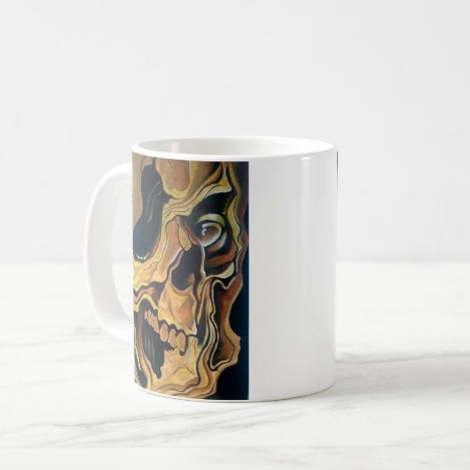 schelpen 2 mok (Voorkant links)