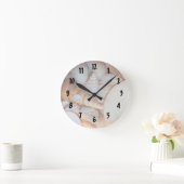 schelpen afbeelding uit florida , veel zeeschelpen ronde klok (Huis)