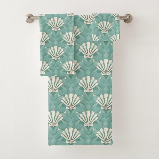 Schelpen Badhanddoek Set Bad Handdoek (Insitu)