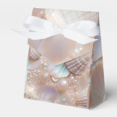 Schelpen en parels bedankdoosjes (Voorkant Zijde)