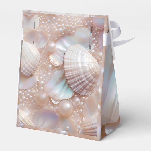 Schelpen en parels bedankdoosjes (Achterkant)