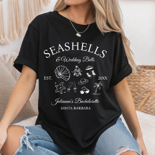 Schelpen en Trouwbellen Bachelorette Bach Club T-shirt