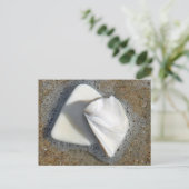 Schelpen en Zand Briefkaart (Staand voorkant)