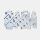 schelpen en zeesterren bedankdoosjes (Uitgevouwen)