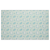 schelpen en zeesterren stof (Fat Quarter)