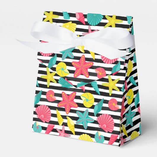 Schelpen Geschenkdoos Bedankdoosjes (Voorkant Zijde)