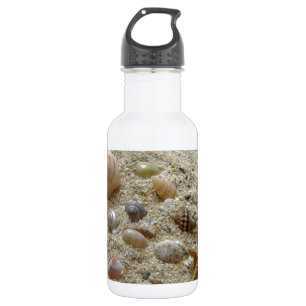 Schelpen In Het Zand Waterfles