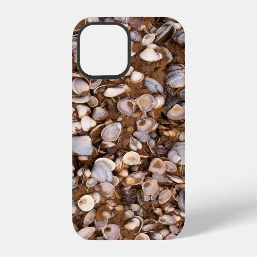 Schelpen in Modder iPhone Hoesje (Achterkant)