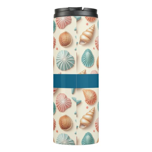 Schelpen in overvloed thermosbeker (Achterkant)