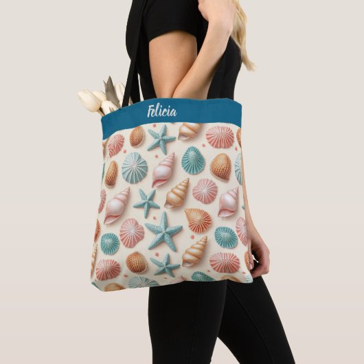 Schelpen in overvloed tote bag (Dichtbij)