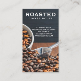 Schelpen Koffiebonen Visitekaartje