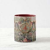 SCHELPEN, KORALEN, DOLFIJNEN, ANTIEK BLOEMDRAAIERS MOK (Midden)