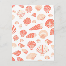 Schelpen Mooie Kust Briefkaart