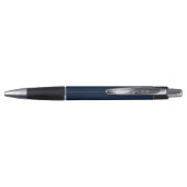 Schelpen Navy Blauwe Anker Bootnaam Op Maat Pen (Achterkant)