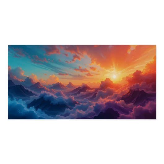 Schelpen Oceaan Perfect Poster (Voorkant)