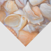 Schelpen Oceaan Strand Decoupage Kunstontwerp Tissuepapier (Detail)