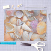 Schelpen Oceaan Strand Decoupage Kunstontwerp Tissuepapier (Craft)