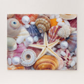 Schelpen op het strand 520-delige puzzel (Horizontaal)