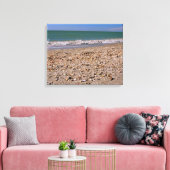 Schelpen op het strand - Sanibel Captiva Canvas Afdruk (Insitu (Woonkamer))