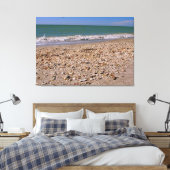Schelpen op het strand - Sanibel Captiva Canvas Afdruk (Insitu (Slaapkamer))