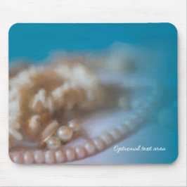 Schelpen & Parels Elegant Geschilderd Strand Muismat