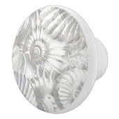 Schelpen patroon - Parelmoer Keramische Knop (Rechts)