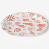 schelpen | Schattige Ocean Beach Papieren Bordje (Gekanteld)