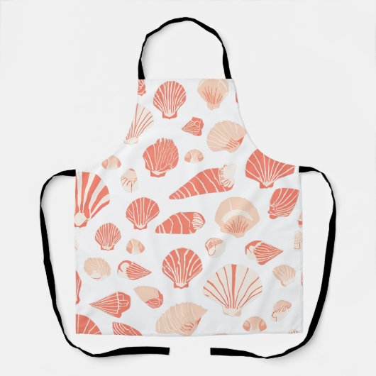 schelpen | Schattige Ocean Beach Schort (Voorkant)