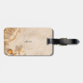 Schelpen Touw Zand Bruiloft Bagagelabel (Achterkant horizontaal)