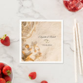 Schelpen Touw Zand Bruiloft Servet (Insitu)