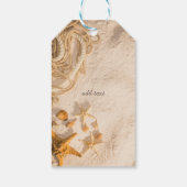 Schelpen Touw Zand  Cadeaulabel (Achterkant)