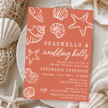 Schelpen & Trouwbellen Terracotta Bruidsfeest