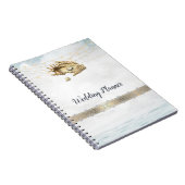 Schelpen,Zee,Lichtsnoer Script Notitieboek (Rechterzijde)