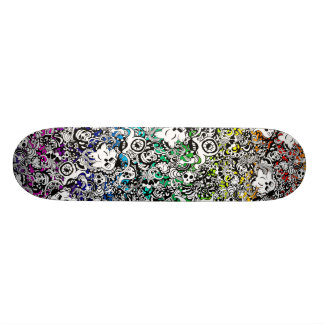 Schelpende regenboog persoonlijk skateboard
