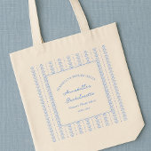 Schelpengeld en Trouwbellen Bruidsfeest Strand Tote Bag
