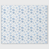 Schelpengeluiden Cadeaupapier (Vlak)