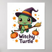 Schelpenheks Schildpad Poster (Voorkant)